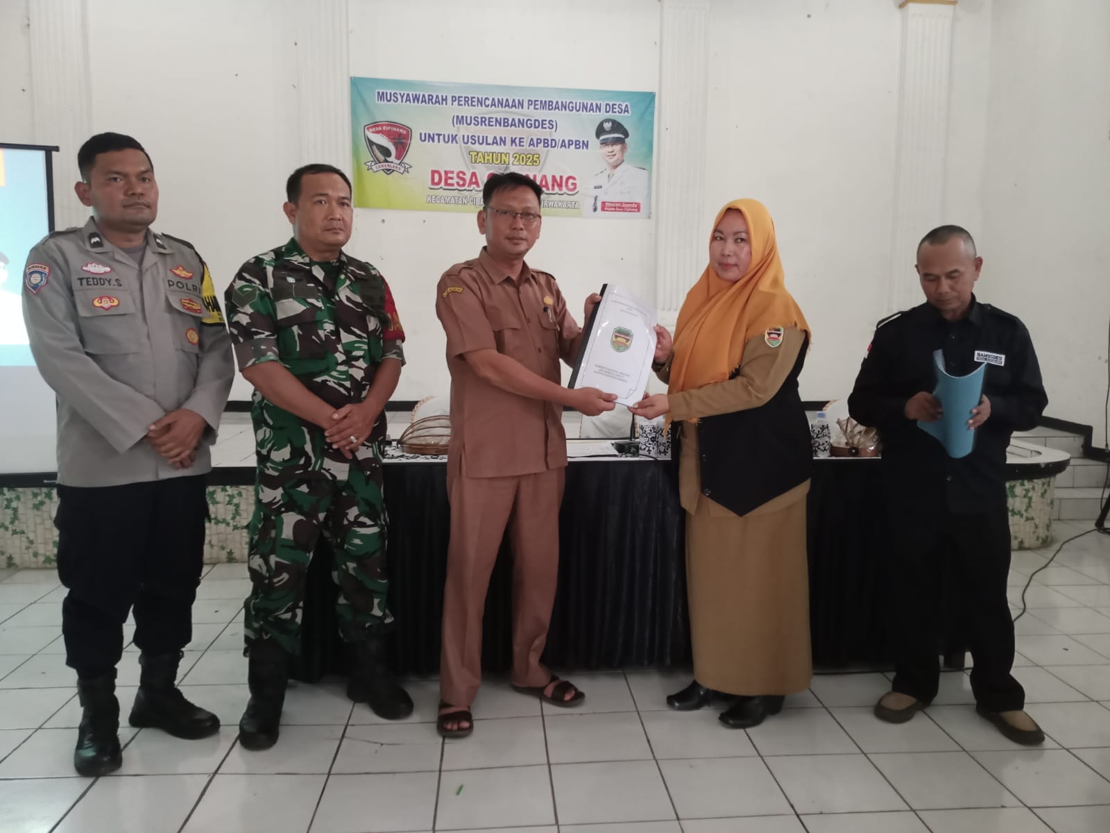 Pemerintah Desa Cipinang bersama BPD melaksanakan Musrenbang untuk Tahiun 2025